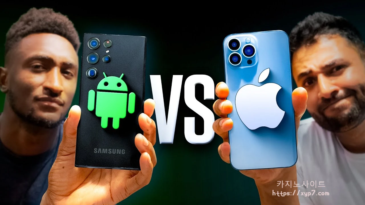 Android Vs. iPhone 2022